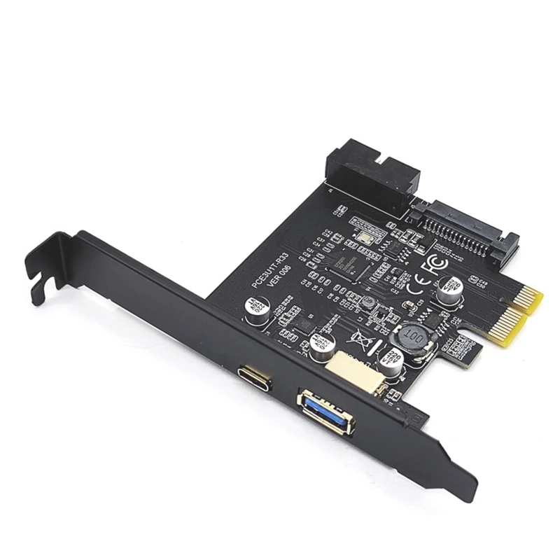 USB Type-C PCI-E адаптер R2LB с внутренним 19Pin USB3.0 5 Мбит/с PCI экспресс-карта RENESAS D720201
