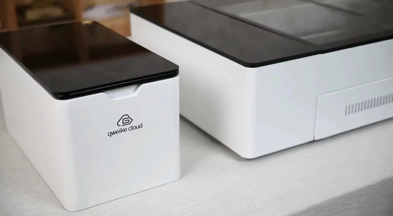 

CNC DIY hobby laser engraver and cutter machine 3d home laser printer GweikeCloud smart desktop diy laser engraver machine