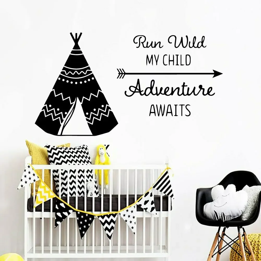 Настенные виниловые приключенческие водостойкие наклейки на стену домашний