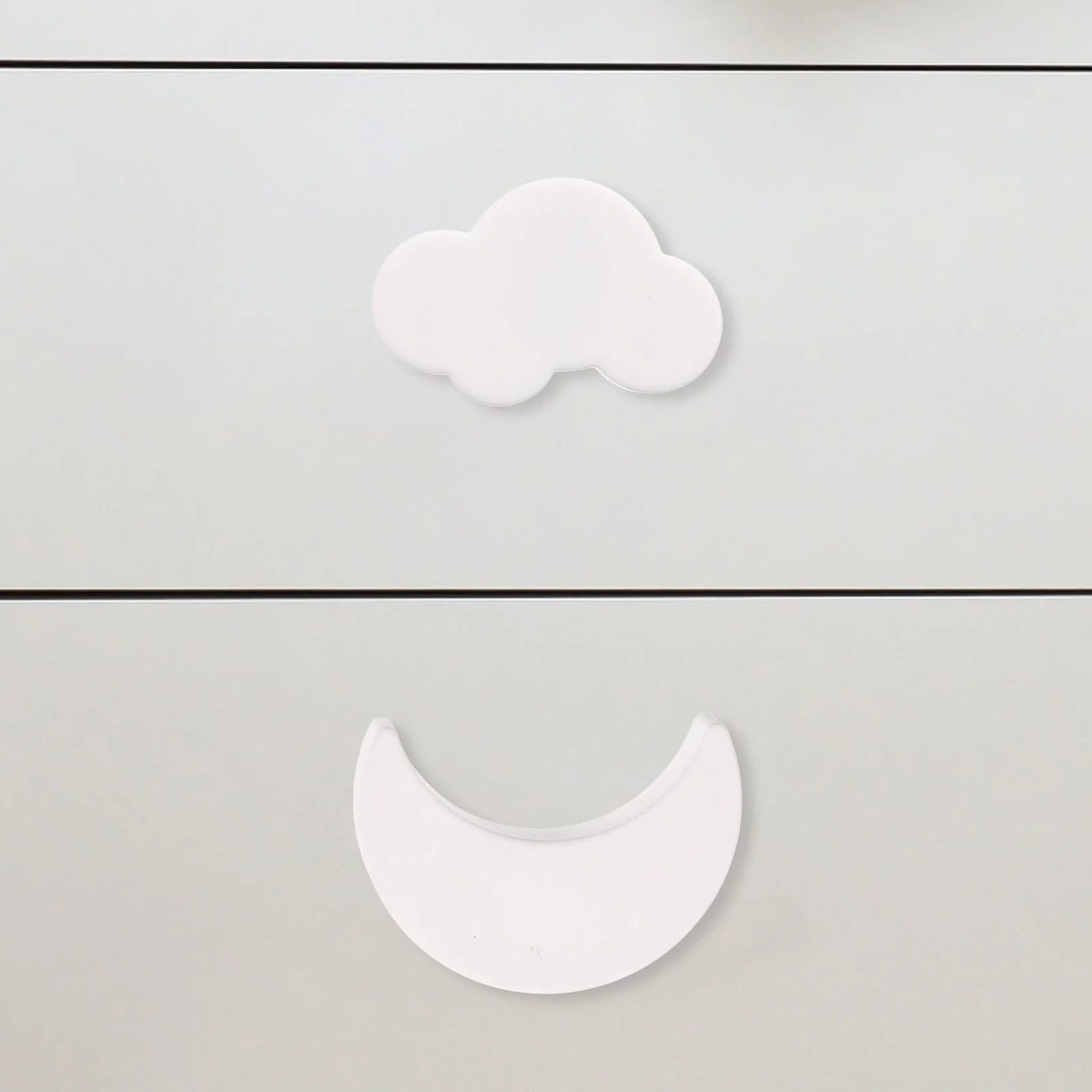 

Love Rubber Handle Nursery Drawer Handles Dresser Decor Girls White Knobs Closet Decorative Door