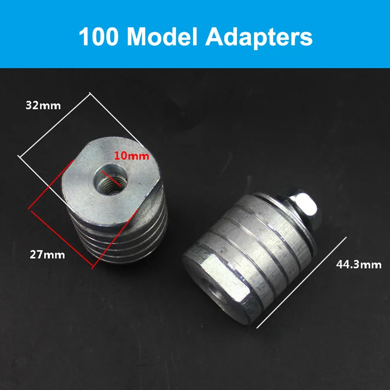 

Angle Grinder Lock Nuts M10 M14 Conversion Head Grooving Machine Adapter with Lock Nut Inner and Outer Flange Nut Bit 100/125mm
