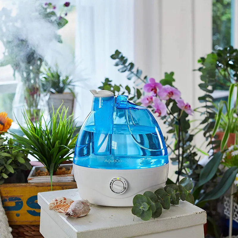 

Home Ultrasonic Large Capacity Humidifier Transparent Blue