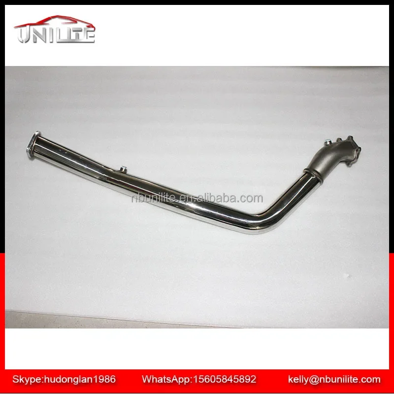 Подходит для S*UBARU WRX/STI 2008-2012 3-дюймовая спусковая трубка с лацканами без косточек