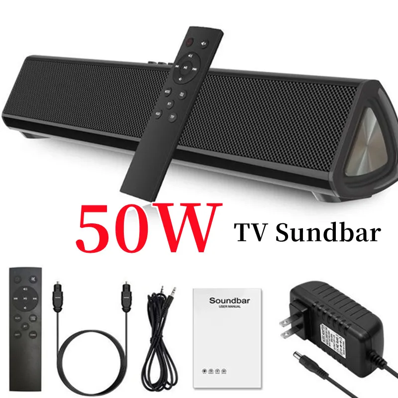 Bar Wireless Bluetooth Speaker Home Theater Sound System 3d 