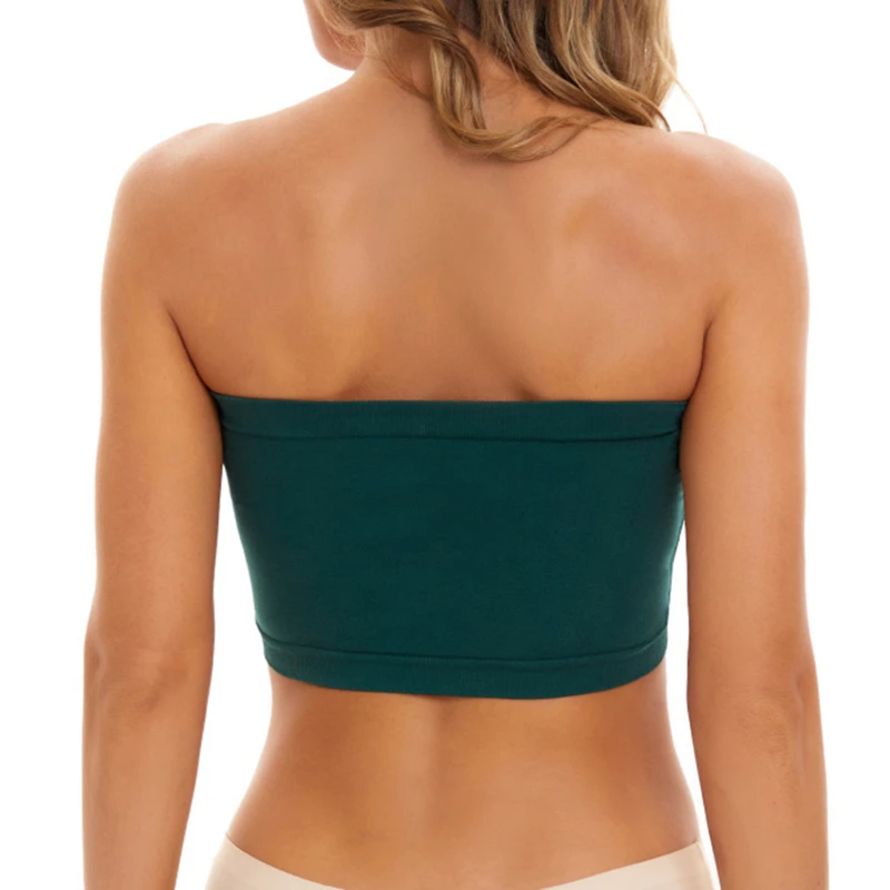 Бюстгальтер-бандо женский бесшовный без бретелек топ-Труба пикантный