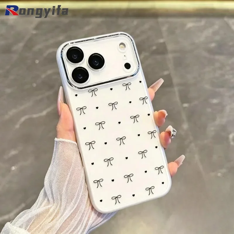 Стильный прозрачный чехол с бантом для Vivo V60 V50 Lite V50E V40E V40 V30 V30E V29E V29 Lite V27 V25 Pro V27E V25E V23E (art.: 3920db41ab020) - 3920db41ab020