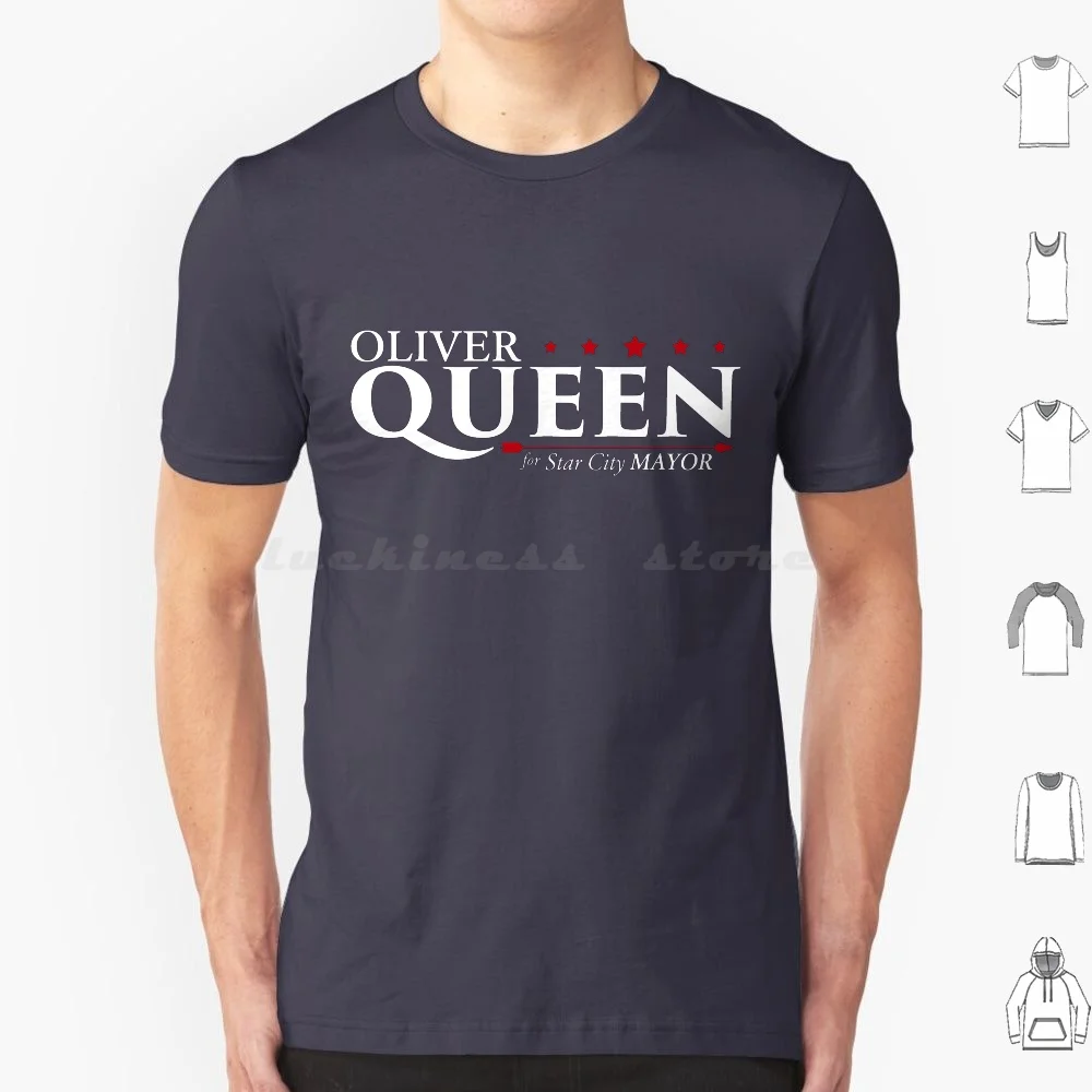 

Queen For Mayor T Shirt 6xl Cotton Cool Tee Arrow Green Arrow Oliver Queen Ollie Oliver Comics You Have Failed This City