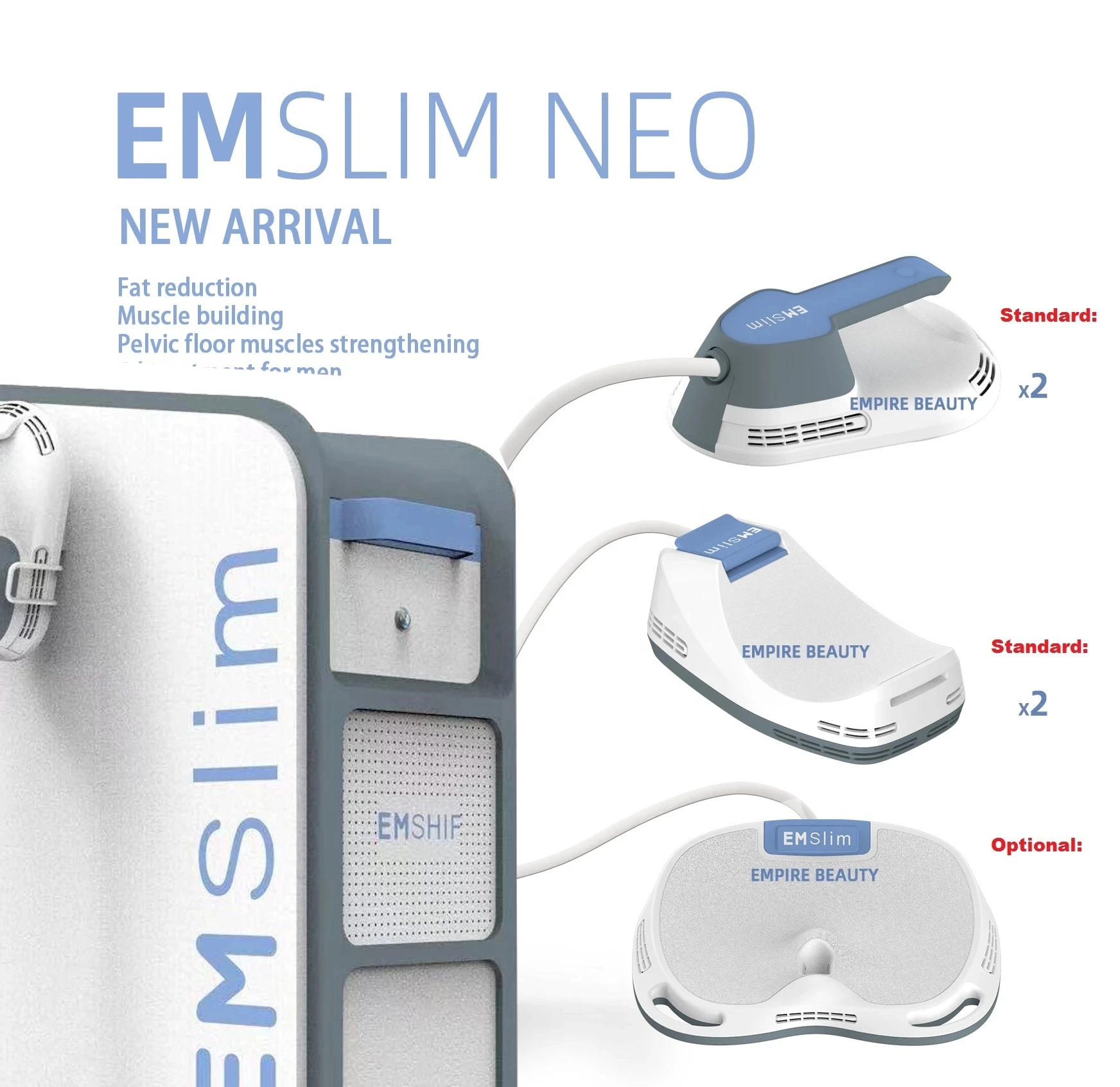 

Hiemt Electromagnetic Build Muscle EMslim Neo RF EMS Muscle Stimulator Body Sculpting Butt Lift Fat Removal Machine