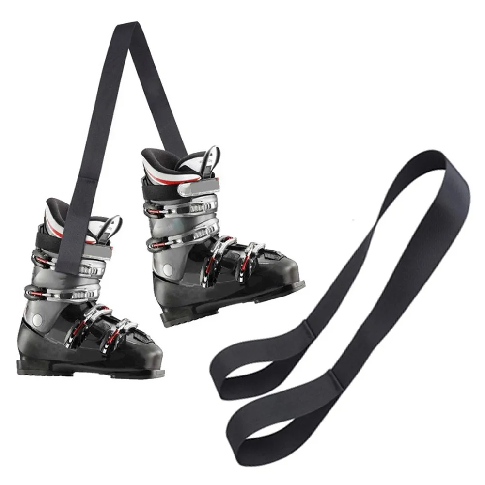 

Snowboard Skis Carrier Belt Portable Ski Boots Shoulder Handle Fastener Straps Nylon Skiing Bags Handle Straps Accessories