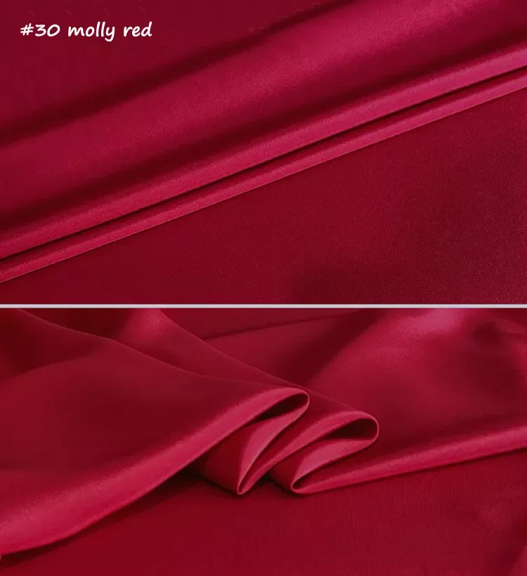 

100cm*140cm, Quality 16 momme Crepe Silk Fabric CDC White Black Pure Nature Silk Crepe De Chine