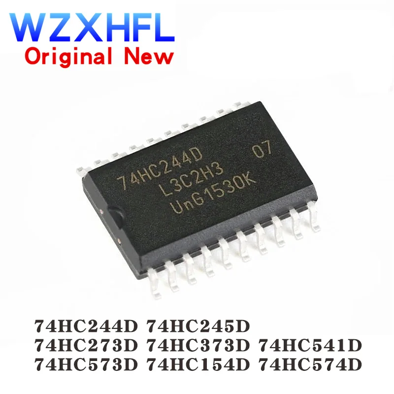 74HC244D 74HC244 SN74HC244DWR SOP20 74HC245D 74HC245 74HC273D 74HC273 74HC373D 74HC154D 74HC541D 74HC541 74HC573D 74HC574D, 10 шт.