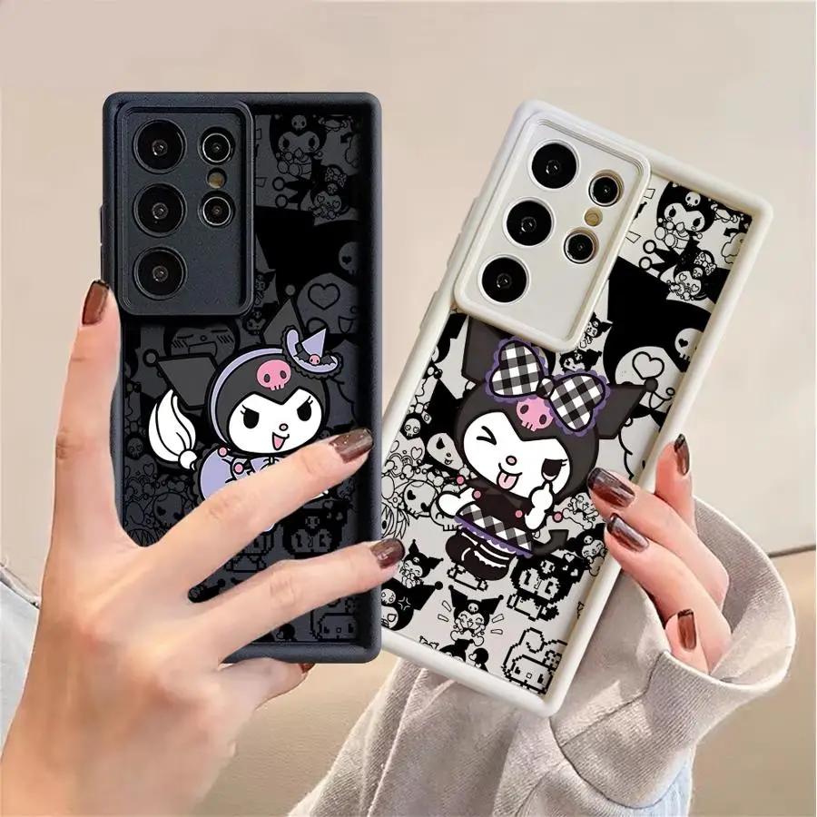 Крутой чехол для телефона Kurome Girl Samsung Galaxy S25 Ultra S24 S22 Plus S23Ultra S20 FE S21 противоударный