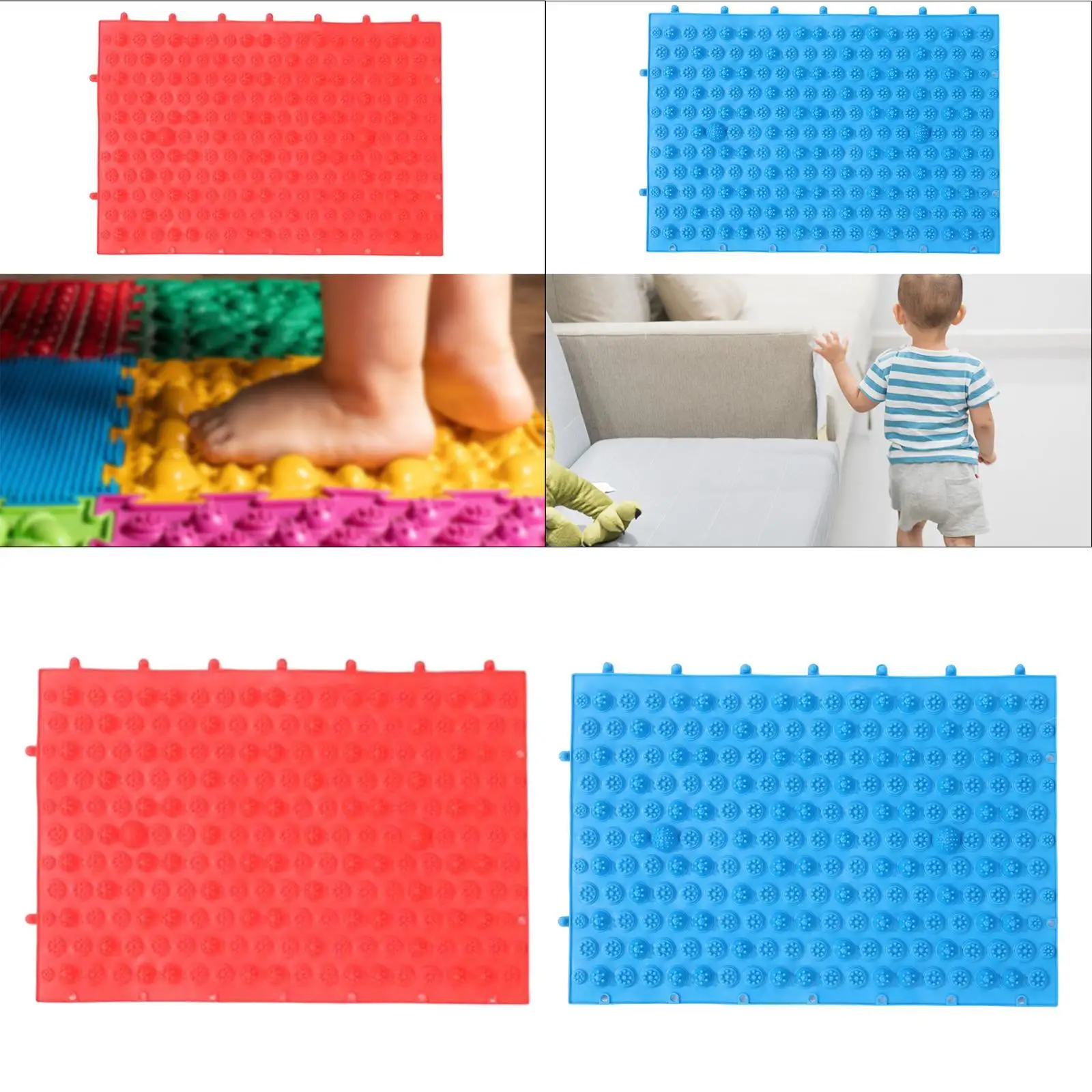 Children Massage Game Mat Sensory Development Kids Play Room Indoor Baby Interlocking Rug