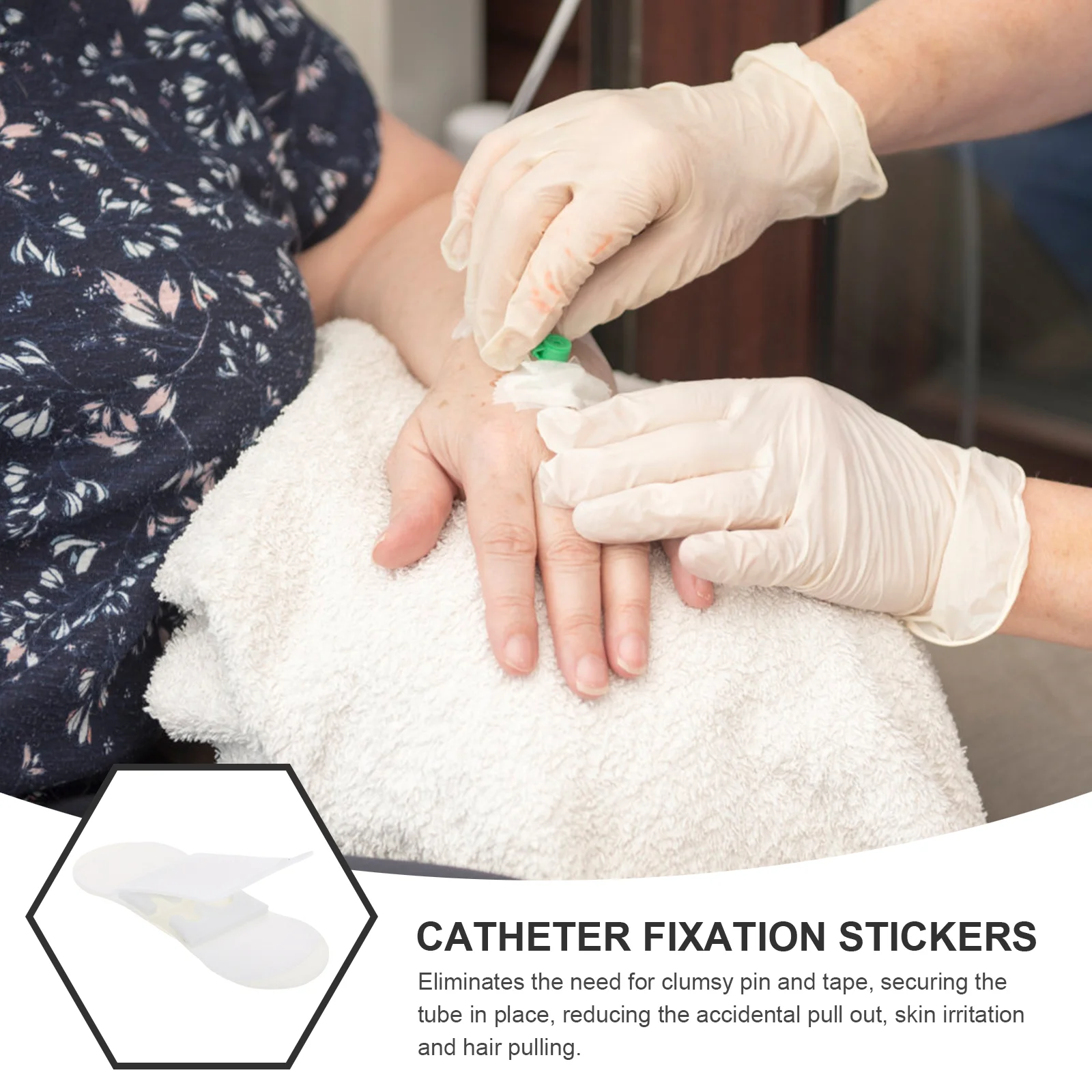 6-шт. Клейкий внешний держатель для фиксации катетера. Домашние фиксирующие