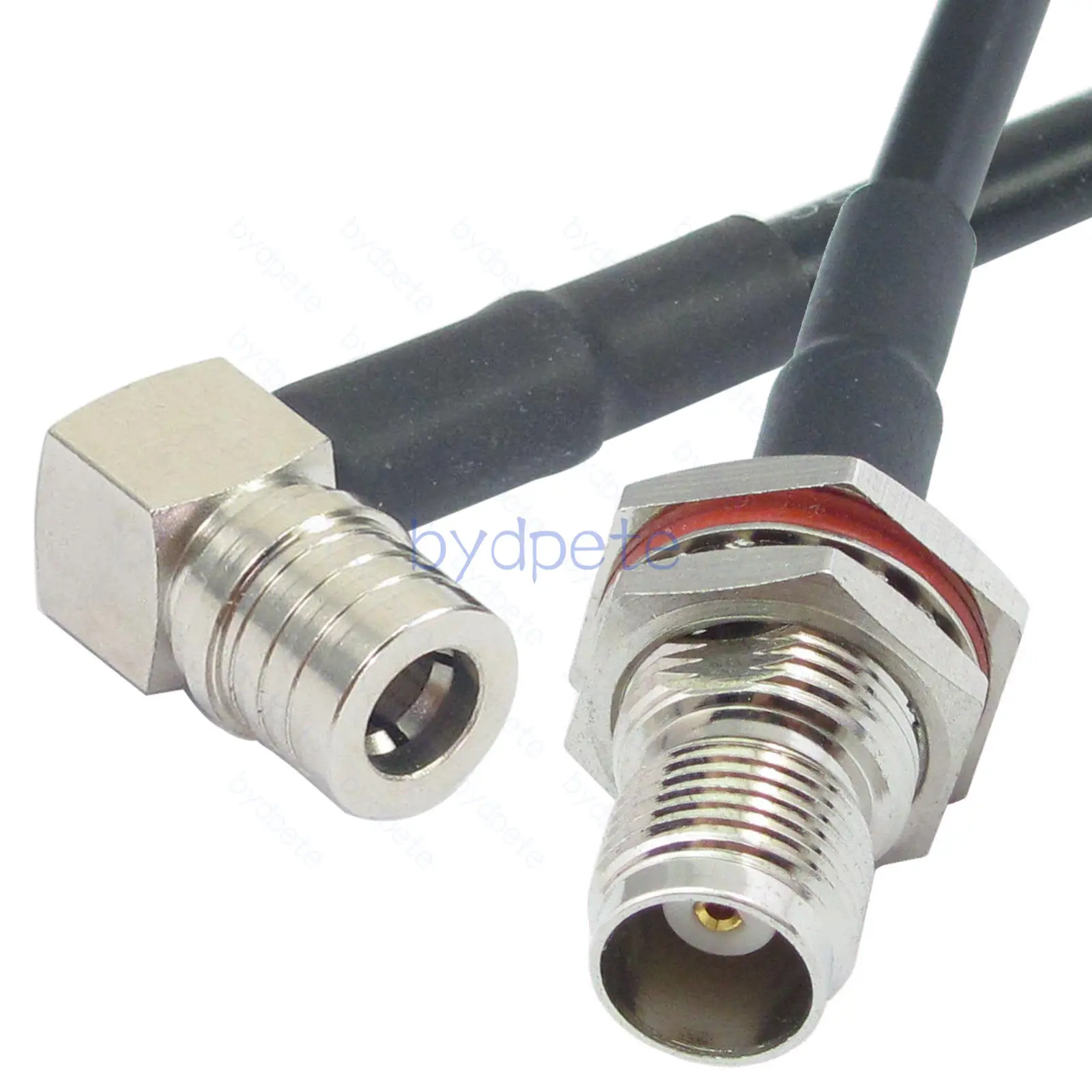 

QMA Male Right Angle 90Degree Plug to TNC Female Bulkhead Waterproof RG223 Semi Flexible Cable For Signal Booster LTE Lot Cable