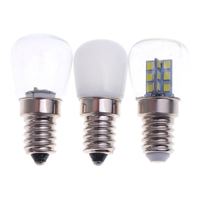 

AC220V High Brightness SMD Bead Lamp White And Warm White Replace 3W E14 LED Bulb Refrigerator Light