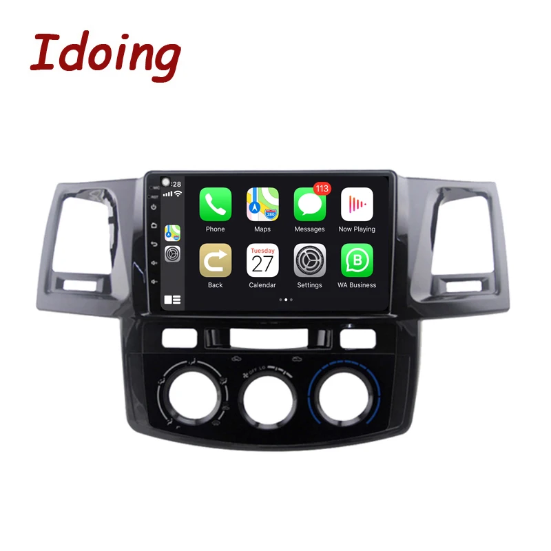 Idoing9 &quotAndroid автомобильный Радио Аудио мультимедийный плеер для TOYOTA HILUX тюнер VIGO