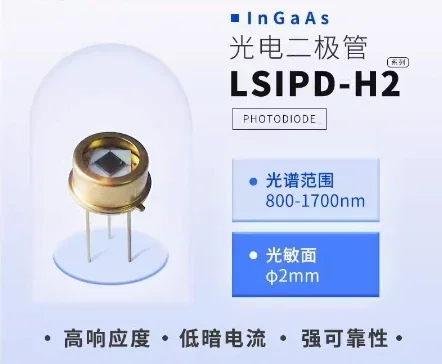 Фотодиодный детектор InGaAs PIN 800-1700 нм 2 мм LSIPD-H2