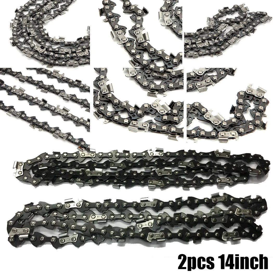 

14inch Chains Chain 3/8 Inch Chainsaw Chain 3/8\\\\\\\\\\\\\\\" 1.3mm (.050) Gauge 14\\\\\\\" Chains 3/8\\\\\\\"