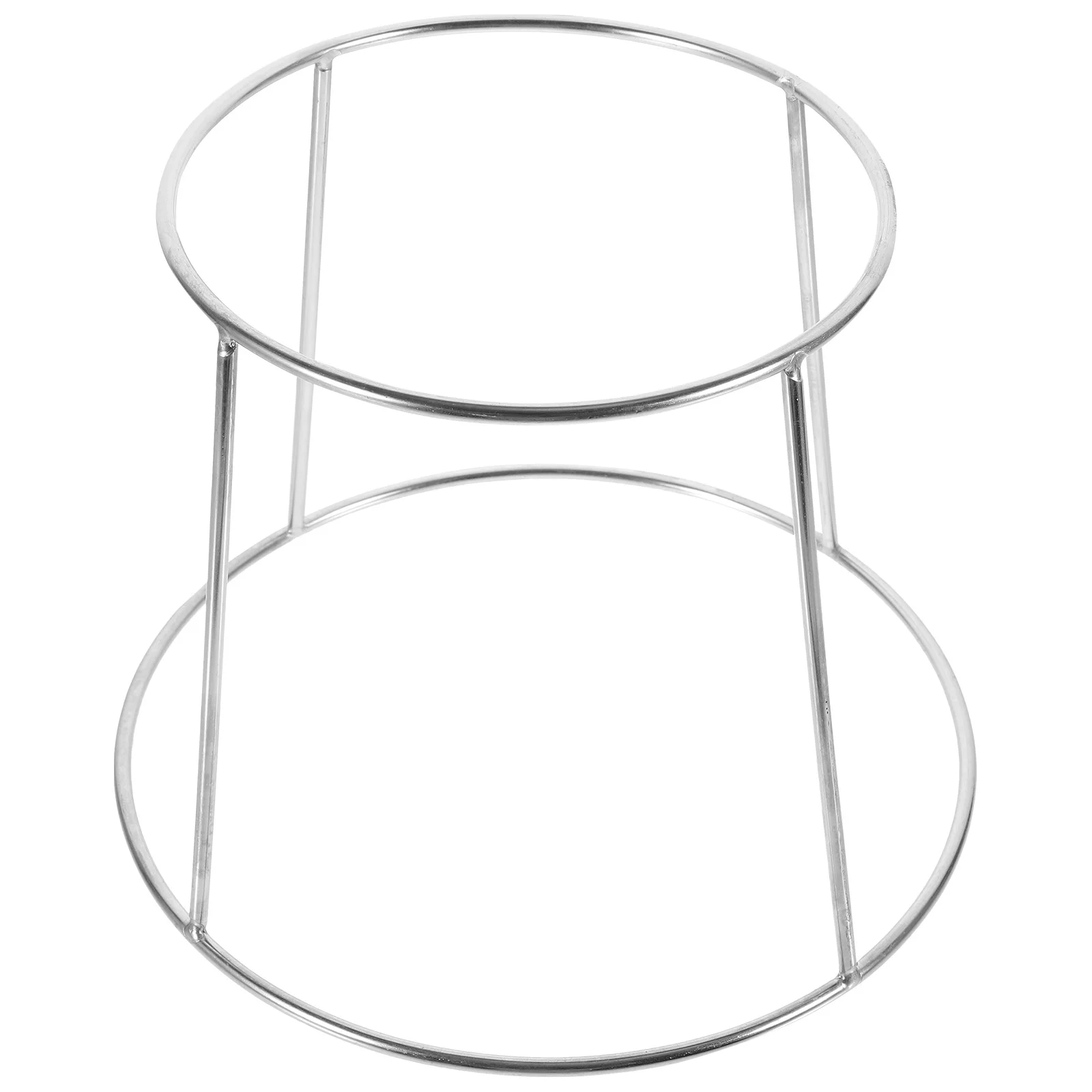 

Foods Stainless Steel Griddle Seafood Display Rack Single Frame Plate Practical Holder Pizza Stand Restaurant