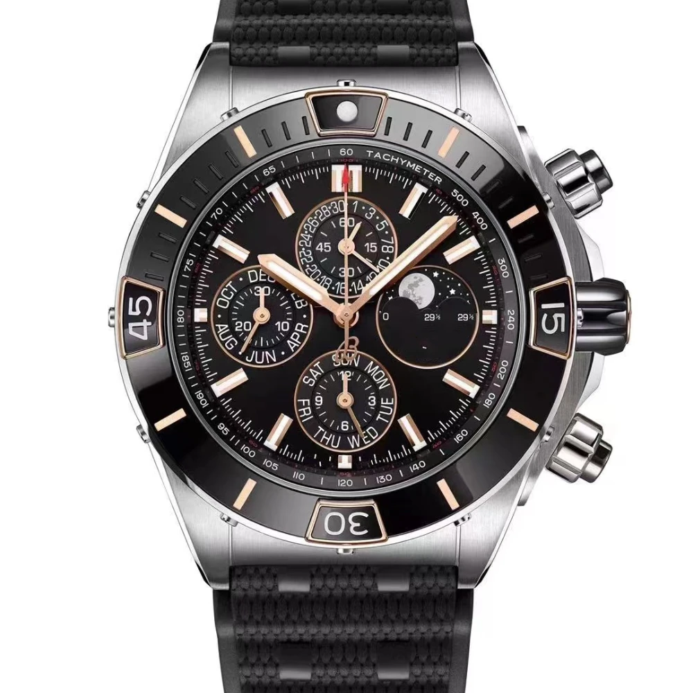 

2023 Luxury Mens Watch Automatic Super Mechanical MoonPhase Stainless Steel Canvas Leather Sapphire Hot AAA Clocks Dropshipping