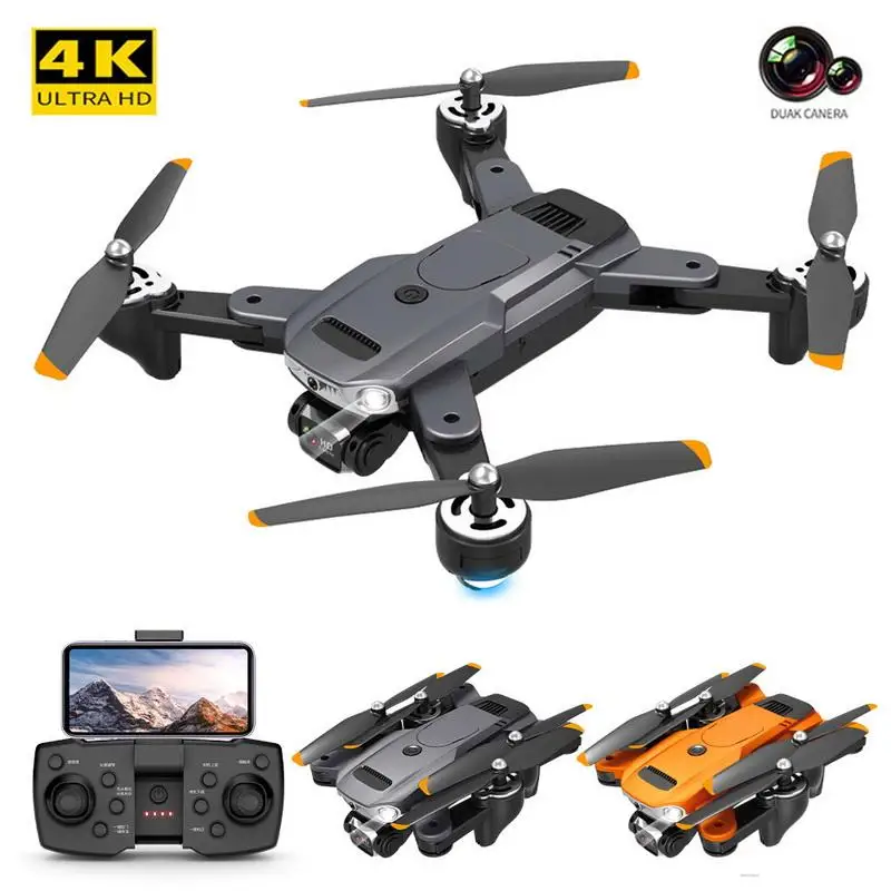 

S819 Drone 4k Profesional HD Pair Camera With obstacle avoidance Brushless Motor Foldable Quadcopter Helicopter Toys 2022 New