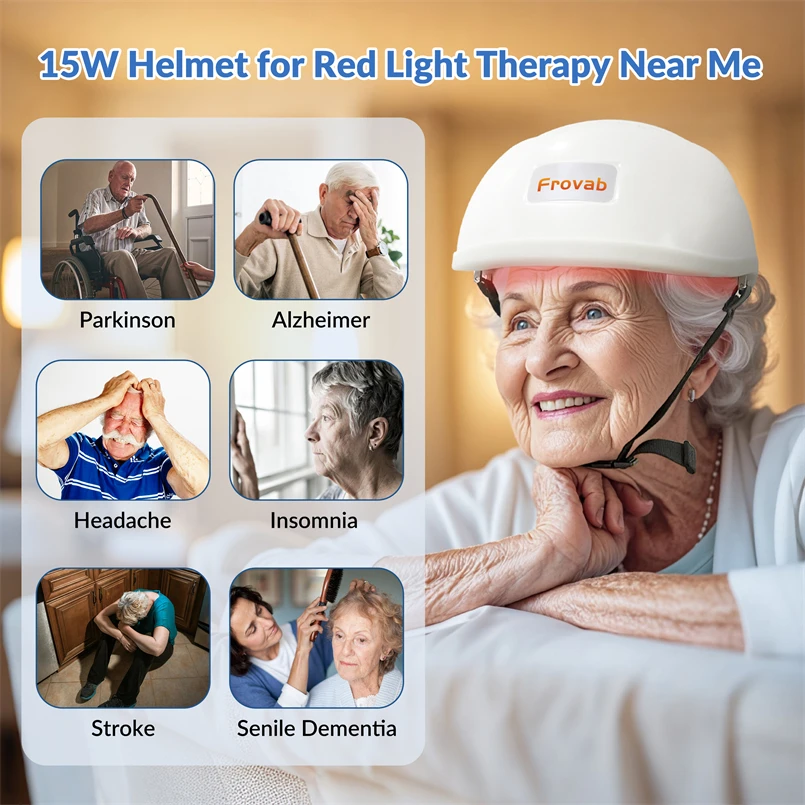 280 ламп 810 нм шлем для мозга инфракрасный стимуляции терапия красным светом