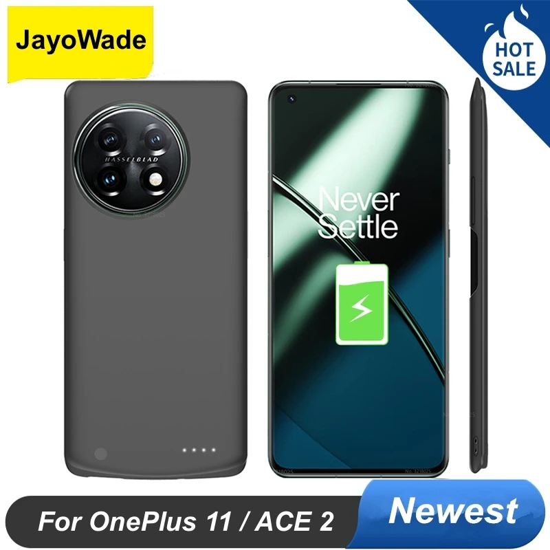 

JayoWade 6800Mah For OnePlus 11 Battery Case ACE 2 Phone Case For OnePlus 11 Battery Charger Case Power Bank Cover
