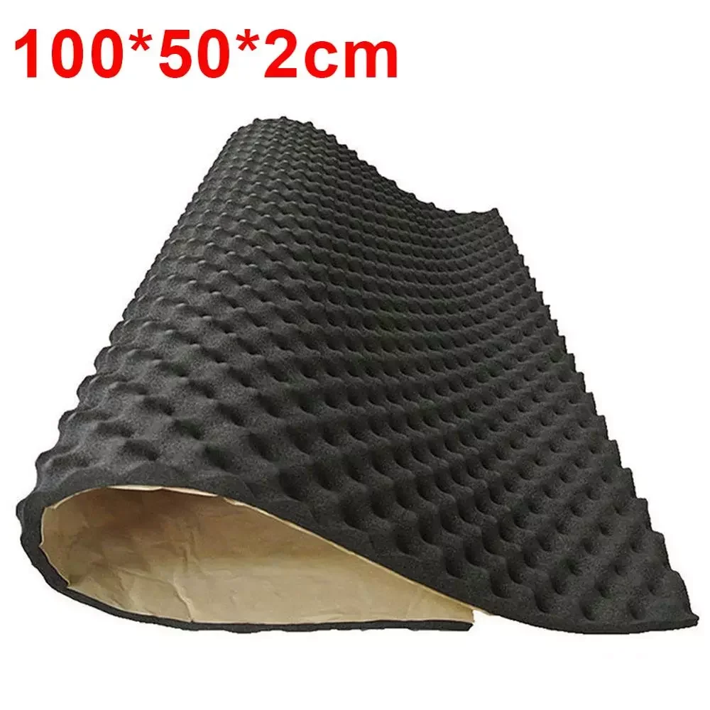 

Dropships 20mm Thick Aluminum Fiber Muffler Cotton Car Auto Fender Heat Sound Deadener Insulation Mat CSV