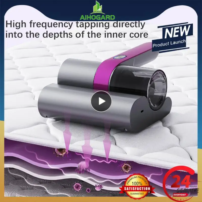 

Wireless Dust Collector Powerful Suction Vacuum Cleaner Portable High-capacity Battery Mite Remover Cordless Mites Collector