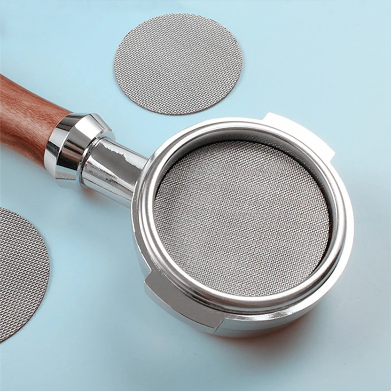 

51/54/58mm Reusable Coffee Filter Screen Heat Resistant Mesh Coffee Making Puck Screen for Espresso Machine Portafilter Barista