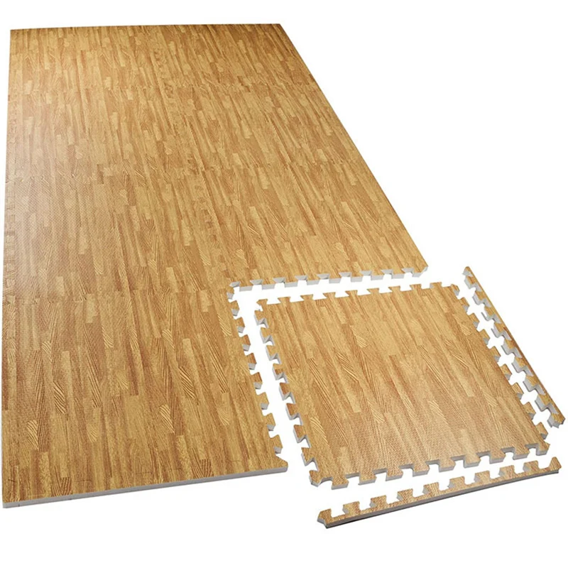 

Interlocking Puzzle Floor Mat Bedroom Doormat Home Living Room EVA Foam Patchwork Grain Anti-Slip Rug Children's Crawling Mat