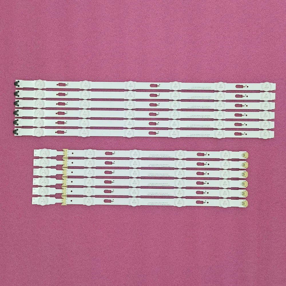 

12 шт. новая светодиодная лента для подсветки UE48JU6440 UE48JU6000 UE48JU7800 UE48JU6770 UE48JU6410 UE48JU6430 V5DU-480DCA-R1 480DCB