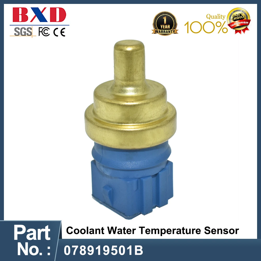 

078919501B Coolant Water Temperature Sensor For Audi A3 A4 A6 A8, Seat Alhambra Cordoba VW Bora Golf Passat Sharan 059919501