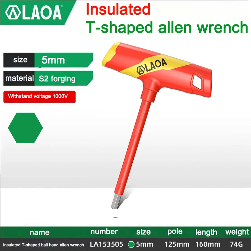 

Набор шестигранных ключей LAOA 2.5-10 мм