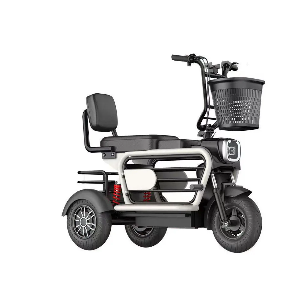 

Folding Tricycle Comfortable Electrical Tricycle Fashion Frequency Conversion Walking Instead Of Walking Assist Motorcycle