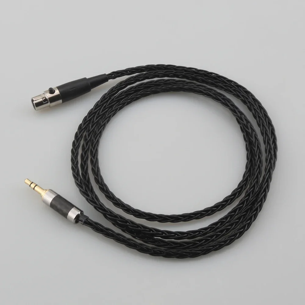 8-ядерный посеребренный черный кабель для наушников AKG Q701 K702 K271 K272 K240 K141 K712 K181 K267