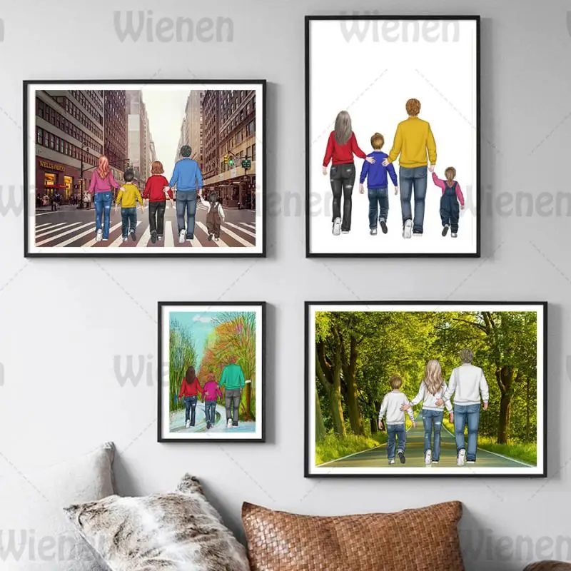 

Personalized Custom Poster Family Photo Custom Canvas Painting Design Family Portrait Gift Modern Home Decor Please ReadOverview