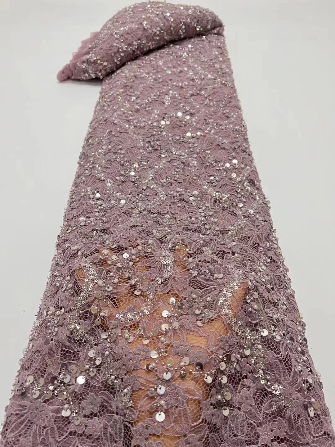 2024 высококачественное стандартное французское платье из гипюра для свадебной