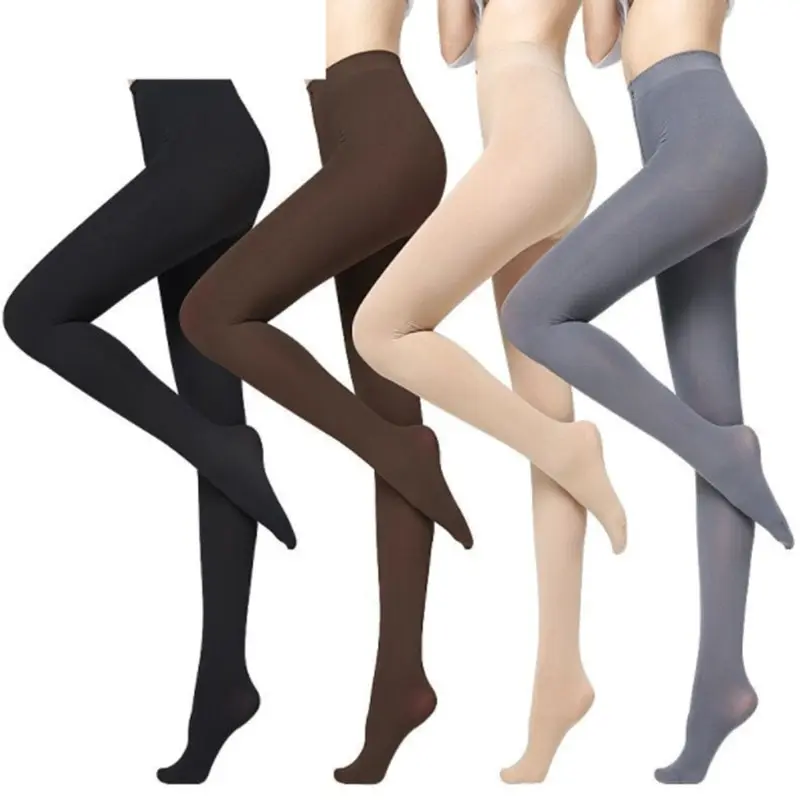 

Spring Autumn Velvet Impenetrable Bottoming Stockings Candy Color Pantyhose Stockings Woman Sexy Seamless Tight 120D Leggings
