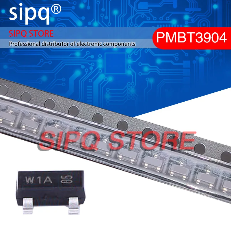 Биполярные транзисторы PMBT3904 MMBT3904 PMBT3904, 150 40 в 215 МВт 250 @ 10mA,1 в 100 мА NPN SOT-23(TO-236), новинка, оригинал