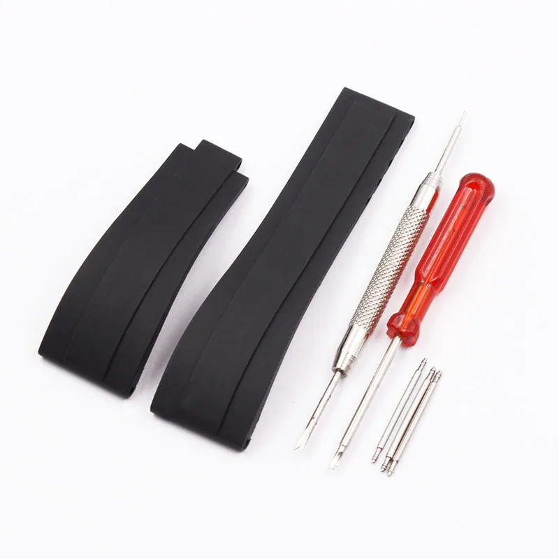 watch accessories Camo  nature silicone Rubber Watchband watch band For Role strap Daytona Submariner GMT OYSTERFLEX Bracelet