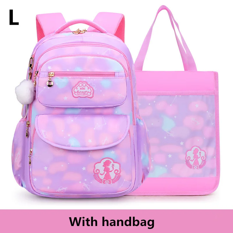 

Милые школьные ранцы для девочек 2 размера, детский портфель для начальной школы, Детская сумка для книг, сумки принцессы