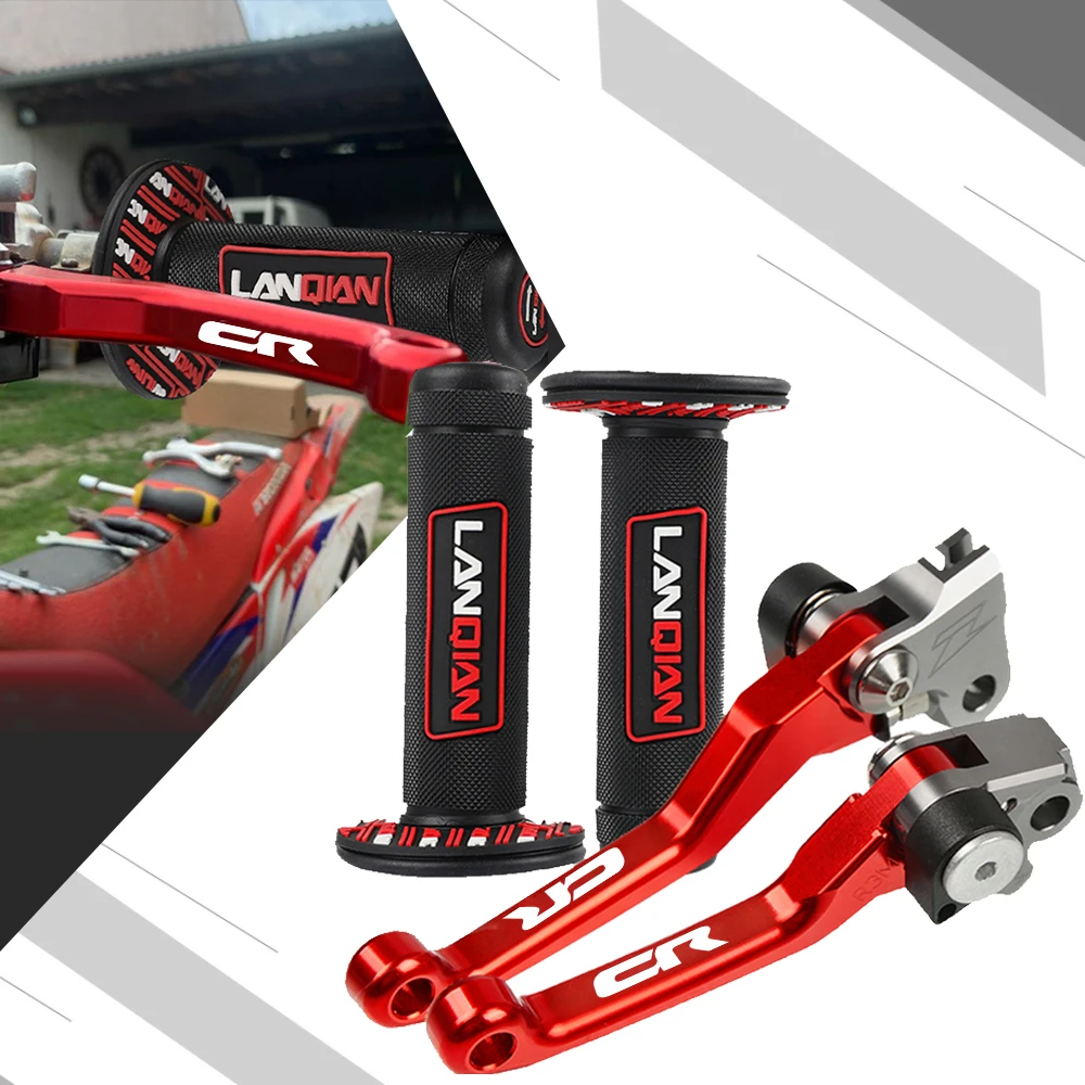 

CR Dirt bike Brake Clutch Levers Handle Hand Grip For Honda CR 80R 250R 125R 1998 1999 2000 2001 2002 2003 2004 2005 2006 2007