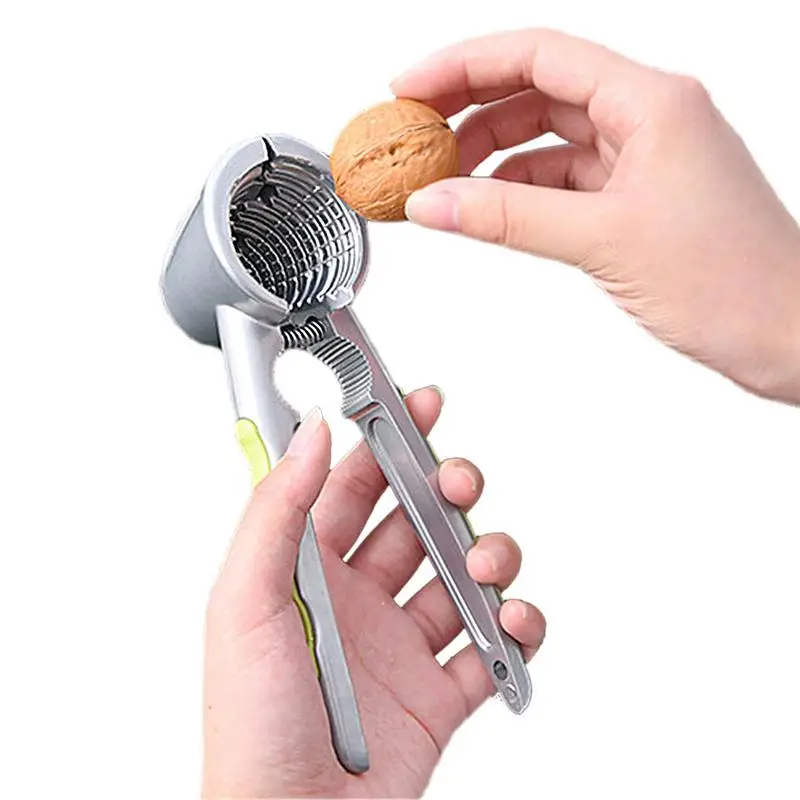 

Nutcracker Chestnut Clip Alloy Heavy Duty Walnut Cracker With Non-Slip Handle Multifunctional Nutcracker Chestnut Walnut Plier