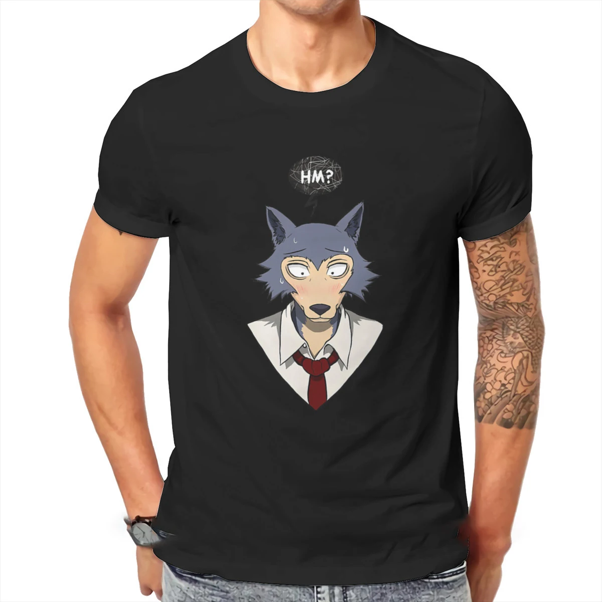 

Manga T Shirt Beastars Japanese Anime T-shirt Men Women Fashion Cotton T-shirt Kids Hip Hop Tops Boy Tees Camiseta Homme Summer
