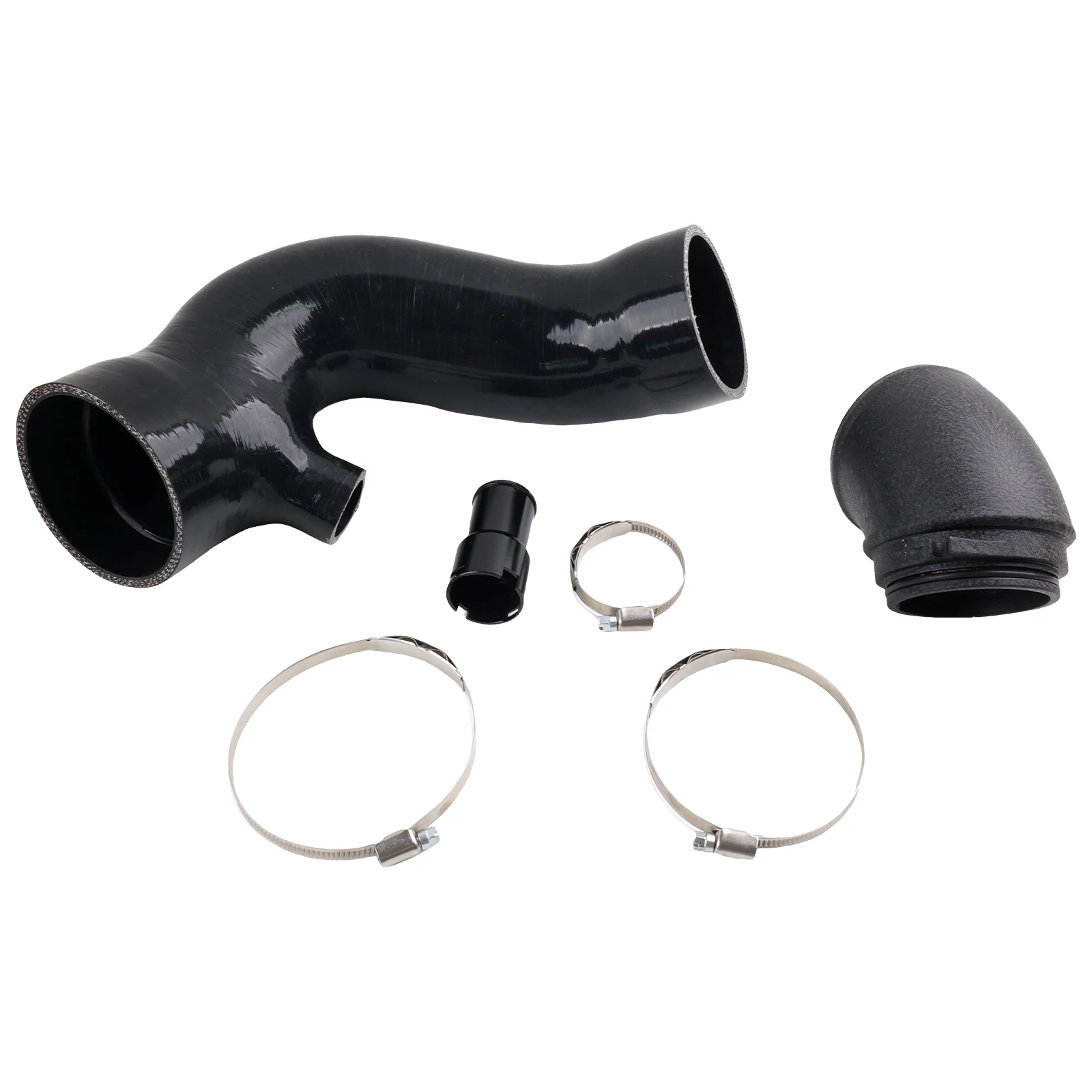 Фото TURBO 90-дюймовый и силиконовый впускной шланг для VW Tiguan Golf MK8 R/GTI CS/Audi S3 8Y EA888.4 2.0T №3