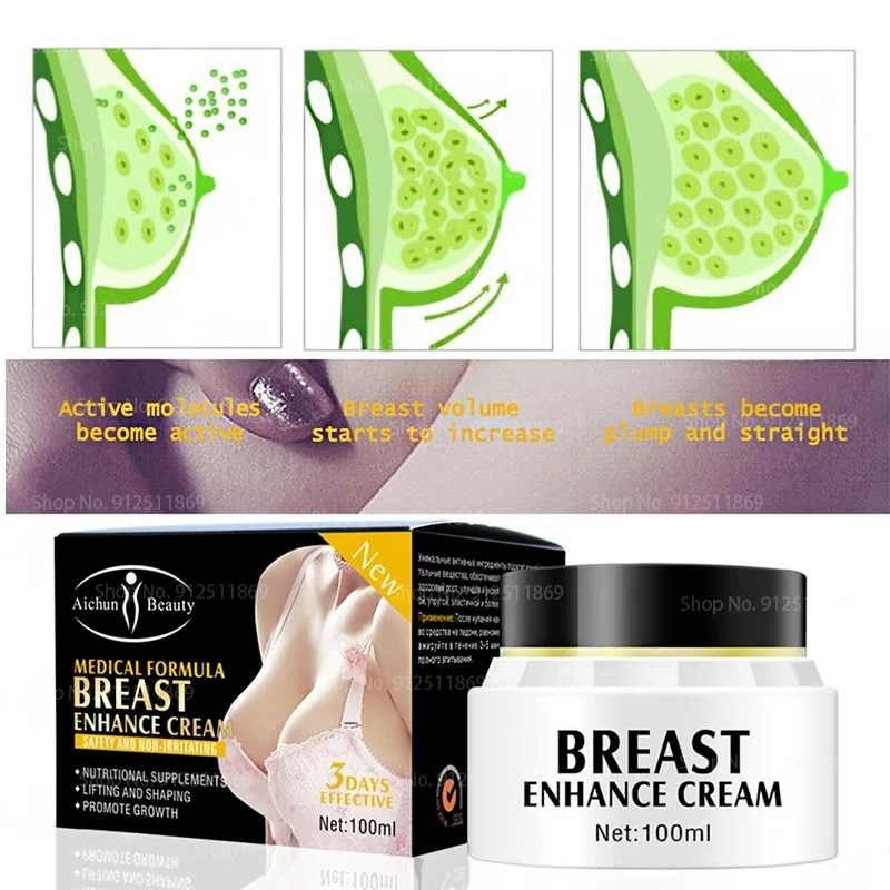 

Breast Cream Breast Enhancement Cream Bust Cream 100g Tightness Big Bust Fast Effective Bust Up Without Rebound Natural