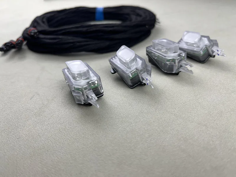 Светодиодные дверные ручки для Audi A6L C7 2012 2018 C8 2019 Q5 A4 A5 2017