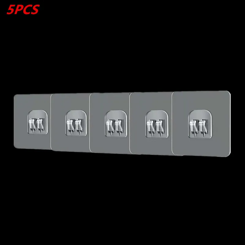 

Прозрачные самоклеящиеся крючки из акрила